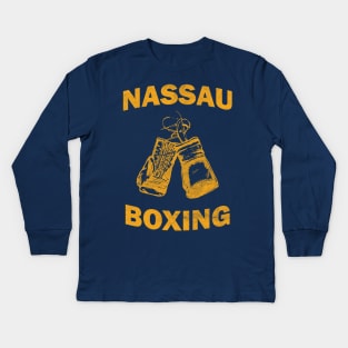 NASSAU BOXING LONG ISLAND NEW YORK Kids Long Sleeve T-Shirt